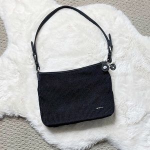 NWOT THE SAK knit black shoulder bag